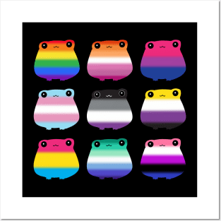 LGBTQ Frogs Posters and Art